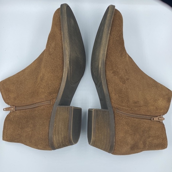 KENSIE Garry Leather Brown Bootie Women’s Size 6.5 - Picture 9 of 13